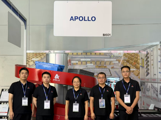 俄罗斯物流展会CeMAT RUSSIA的明星产品-APOLLO螺旋提升机